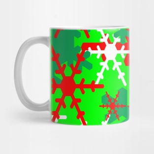 Holiday Snowflakes Christmas Mug